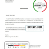 editable template, Netherlands Crawford bank account closure certificate template in Word and PDF format
