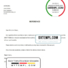 editable template, USA Varo bank account closure reference letter template in Word and PDF format