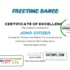 editable template, USA Best Performance Certificate template in Word and PDF format