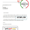 editable template, Belarus Alfa bank account closure reference letter template in Word and PDF format