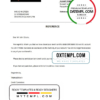editable template, USA Nab bank account closure reference letter template in Word and PDF format