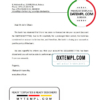 editable template, Belarus BPS-SBERBANK bank account closure reference letter template in Word and PDF format