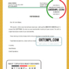 editable template, Belgium Crelan bank account closure reference letter template in Word and PDF format