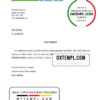 editable template, Belize Belizebank bank account closure reference letter template in Word and PDF format