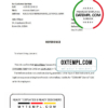 editable template, Benin Ecobank bank account closure reference letter template in Word and PDF format