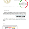 editable template, Bolivia Banco Central de Bolivia bank account closure reference letter template in Word and PDF format