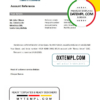 editable template, Bolivia Banco Union bank account closure reference letter template in Word and PDF format