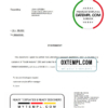 editable template, Andorra Credit Andorra bank account closure reference letter template in Word and PDF format