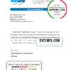 editable template, Bosnia and Herzegovina Bosna Bank International bank account closure reference letter template in Word and PDF format