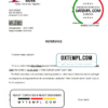 editable template, USA First Century Bank bank account closure reference letter template in Word and PDF format