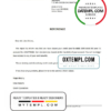 editable template, USA Fifth Third Bank bank account closure reference letter template in Word and PDF format