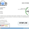 editable template, Bhutan Bank of Bhutan bank account closure reference letter template in Word and PDF format