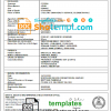 editable template, Australia South Australia death certificate template in Word format