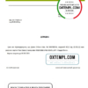 editable template, Ukraine Nadra bank account closure reference letter template in Word and PDF format