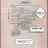 editable template, USA Vermont  state birth certificate template in PSD format, fully editable