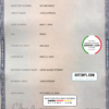 editable template, USA Florida state birth certificate template in PSD format, fully editable