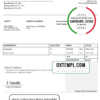 editable template, USA Jacobson Ltd invoice template in Word and PDF format, fully editable