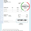 editable template, USA Joseph's Plumbing Services invoice template in Word and PDF format, fully editable