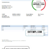 editable template, USA Hope Construction invoice template in Word and PDF format, fully editable