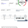 editable template, USA Alcoprises invoice template in Word and PDF format, fully editable
