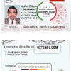 Tonga driver license PSD template