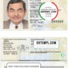 editable template, Germany ID template in PSD format, fully editable, with all fonts (2021 - present)