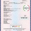 editable template, USA South Dakota state death certificate template in PSD format, fully editable
