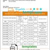 editable template, Burkina Faso Banque Atlantique bank statement template in Word and PDF format