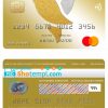 editable template, Cambodia Acleda bank mastercard template in PSD format, fully editable