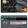editable template, Cameroon SCB bank mastercard credit card template in PSD format, fully editable