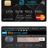 editable template, Croatia Zagrebacka bank mastercard credit card template in PSD format, fully editable