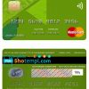 editable template, Cuba Metropolitan bank mastercard credit card template in PSD format, fully editable