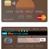 editable template, Cyprus Ancoria bank mastercard template in PSD format, fully editable