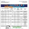 editable template, Ethiopia Awash proof of address bank statement template in Word and PDF format