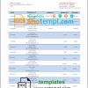 editable template, France Credit Mutuel bank statement template in Word and PDF (.doc and .pdf) format