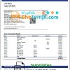 editable template, Greece Attica proof of address bank statement template in Word and PDF format, .doc and .pdf format