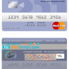 editable template, Haiti BRH bank mastercard template in PSD format, fully editable