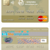 editable template, Haiti BUH Bank mastercard credit card template in PSD format, fully editable