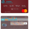 editable template, Hawaii First Hawaiian Bank mastercard template in PSD format, fully editable