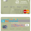 editable template, Iceland MP Banki mastercard template in PSD format, fully editable
