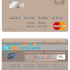 editable template, Iran Sepah bank mastercard template in PSD format, fully editable