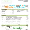editable template, Italy Intesa Sanpaolo bank statement template in .doc and .pdf format, fully editable