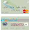 editable template, Jamaica Sagicor Bank mastercard fully editable template in PSD format