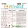 editable template, Latvia LPB bank statement template in Word and PDF format