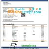 editable template, Liechtenstein Valartis bank statement template in Word and PDF format