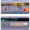 editable template, Malta Lombard bank mastercard, fully editable template in PSD format