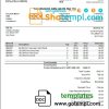 editable template, USA Coca-Cola invoice template in Word and PDF format, fully editable