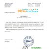 editable template, Germany Fire bank account balance reference letter template in Word and PDF format