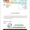 editable template, Sudan National Bank of Sudan bank account closure reference letter template in Word and PDF format