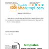 editable template, Tunisia Amen bank account closure reference letter template in Word and PDF format